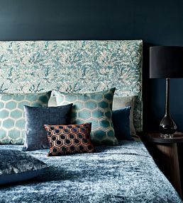 Vertex Fabric by Jane Churchill Blue