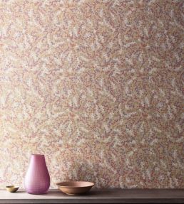 Cecily Wallpaper by Jane Churchill Silver/Copper