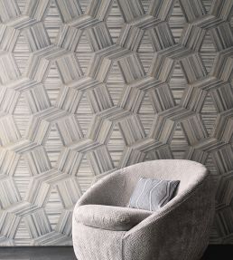 Madison Wallpaper by Jane Churchill Gold