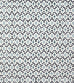 Calla Fabric by Jane Churchill Navy
