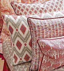 Calla Fabric by Jane Churchill Red