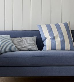 Alda Stripe Fabric by Jane Churchill Green