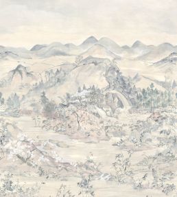 Japanese Chinoiserie Mural by Cole & Son Orchid