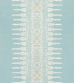 Javanese Stripe Wallpaper by Anna French Spa Blue