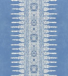 Javanese Stripe Wallpaper by Anna French Wedgewood Blue