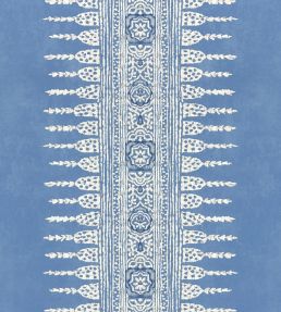Javanese Stripe Wallpaper by Anna French Wedgewood Blue