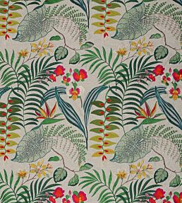 Heliconia Dreamin Fabric by Jim Thompson Tropical