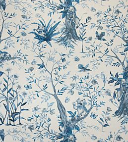 Leo De Janeiro Fabric by Jim Thompson Chinese Porcelain
