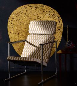 Marquise Fabric by Jim Thompson Goldenrod