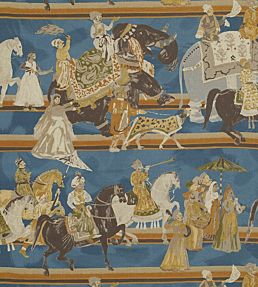 Wedding Parade Fabric by Jim Thompson No.9 Artic
