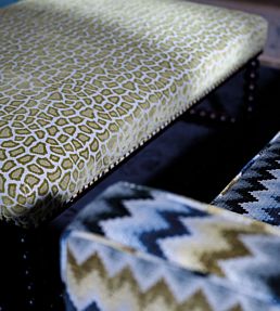 Wild Thing Fabric by Jim Thompson No.9 Eggshell