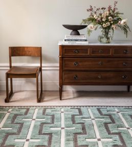 Layered Johanna rug Sage SHJOS180270 Sage