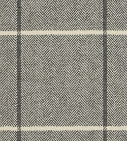 Astral Check Fabric by Johnstons Of Elgin Coal