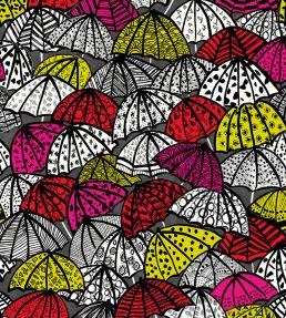 Jolly Brollies Wallpaper by Ohpopsi Cherry