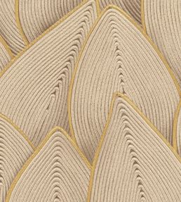 Jonchee Wallpaper by Elitis Rehausse D'un Fil D'or