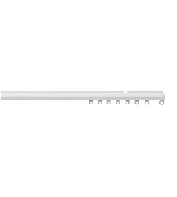 Discreet Face Fix Uncorded Metal White 07073/4 Wall fix White