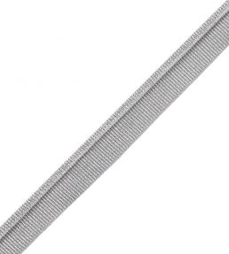 Julienne Metallic Piping Trimming by Samuel & Sons Silver Leaf