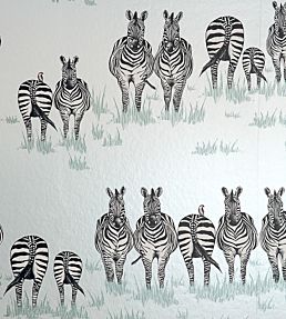 Dazzle Fabric by Juliet Travers Black