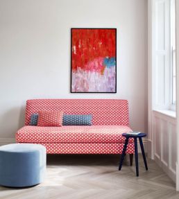 Juno Fabric by Jane Churchill Coral