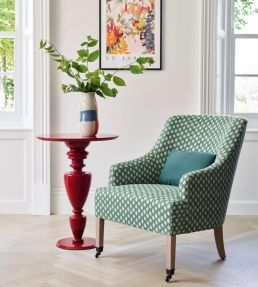Juno Fabric by Jane Churchill Teal