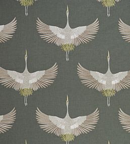 Demoiselle Fabric by Kai Eucalyptus