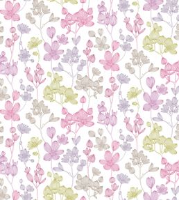 Kalina Wallpaper by Ohpopsi Pretty Pink