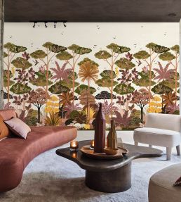Kandy Mural by Casamance Blanc/Multico