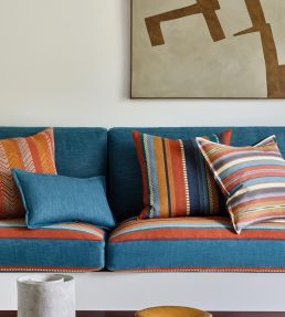 Kansa Stripe Fabric by Jane Churchill Multi