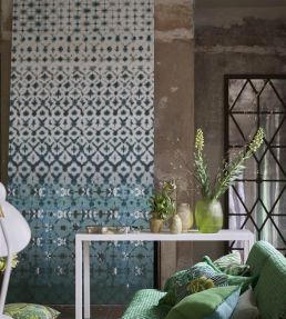Karaoshi Mural by Designers Guild Celadon