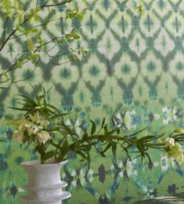 Karaoshi Mural by Designers Guild Celadon