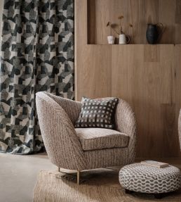 Kasper Fabric by Clarke & Clarke Kingfisher