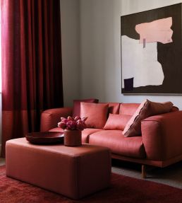 Kensey Fabric by Romo Pewter