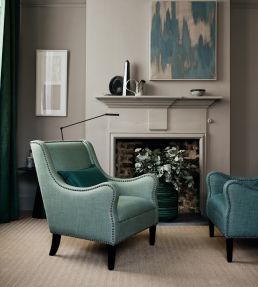 Kensey Fabric by Romo Forest