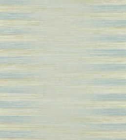 Kensington Grasscloth Wallpaper by Zoffany Indigo Wash