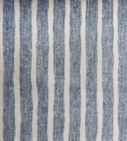 Kerala Stripe Fabric by Titley and Marr Prussian
