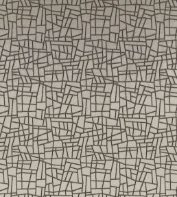 Kiesler Fabric by Zinc Silver Grey