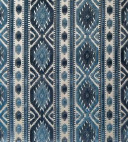 Kilim Fabric by Marvic Indigo
