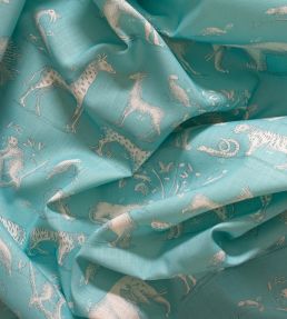 Kingdom Outdoor Fabric by Andrew Martin Lagoon