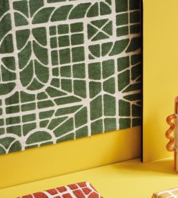 Kiosque Fabric by Nobilis Green