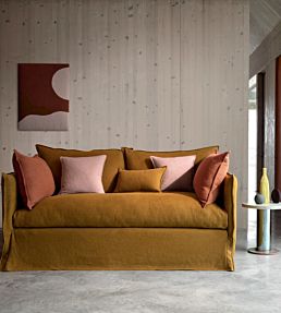Soho Fabric by Kirkby Design Silver Grey