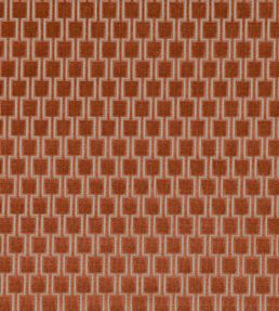 Bakerloo Fabric by Kirkby Design Burnt Orange