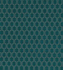 Bakerloo Fabric by Kirkby Design Teal