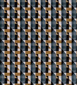 Piccadilly Fabric by Kirkby Design Petrol