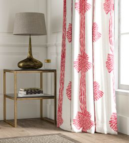 Knotted Sash Fabric by Warner House Red