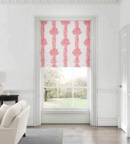 Knotted Sash Fabric by Warner House Red