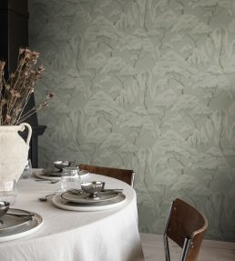Kristoffer Wallpaper by Sandberg Sage Green