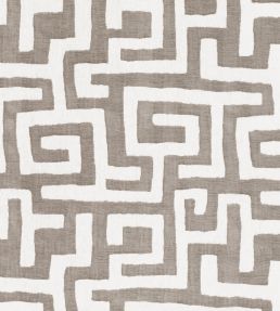Kuba Cay Fabric by Zinc Pebble