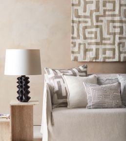 Kuba Cay Fabric by Zinc Pebble
