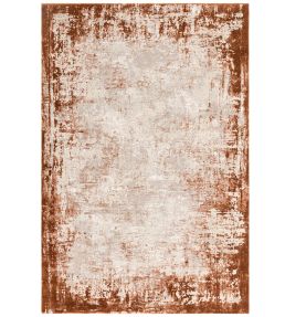 Asiatic Kuza Border rug Terracotta KUZA1201700002 Terracotta