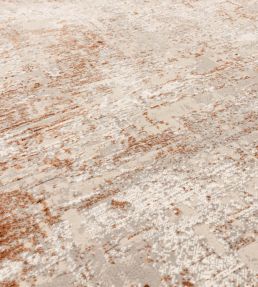 Asiatic Kuza Border rug Terracotta KUZA1201700002 Terracotta